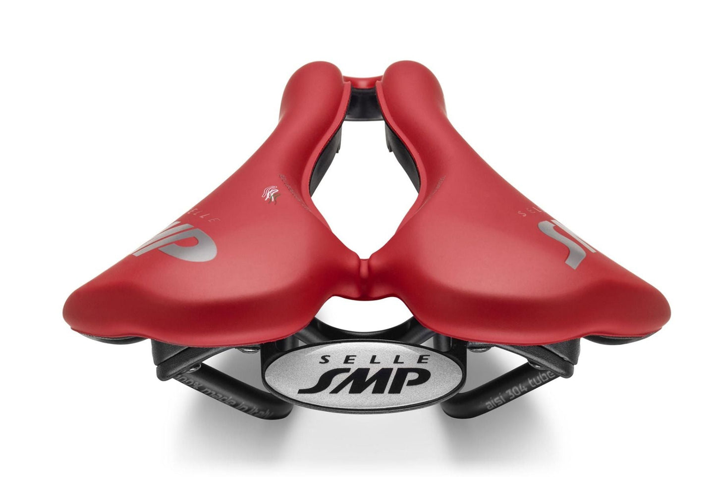 Selle SMP VT30C Saddle with Carbon Rails (Red)
