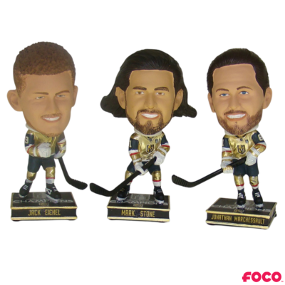 Vegas Golden Knights 2023 Stanley Cup Champions Bobbleheads