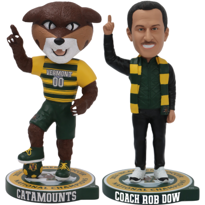 Vermont Catamounts 2024 NCAA Men's Soccer National Champions Bobblehead Set