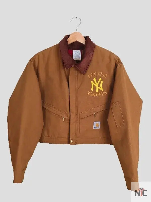 Vintage Carhartt x NY Yankees Cotton Jacket
