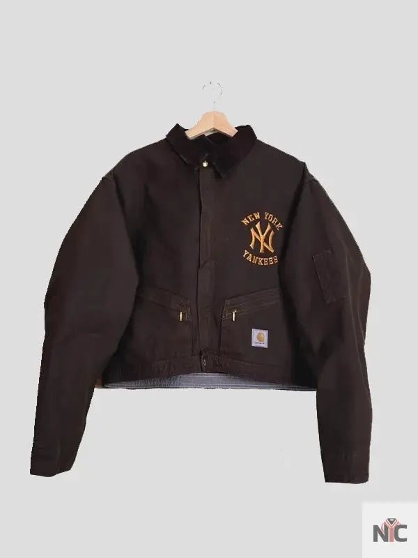 Vintage Carhartt x NY Yankees Cotton Jacket