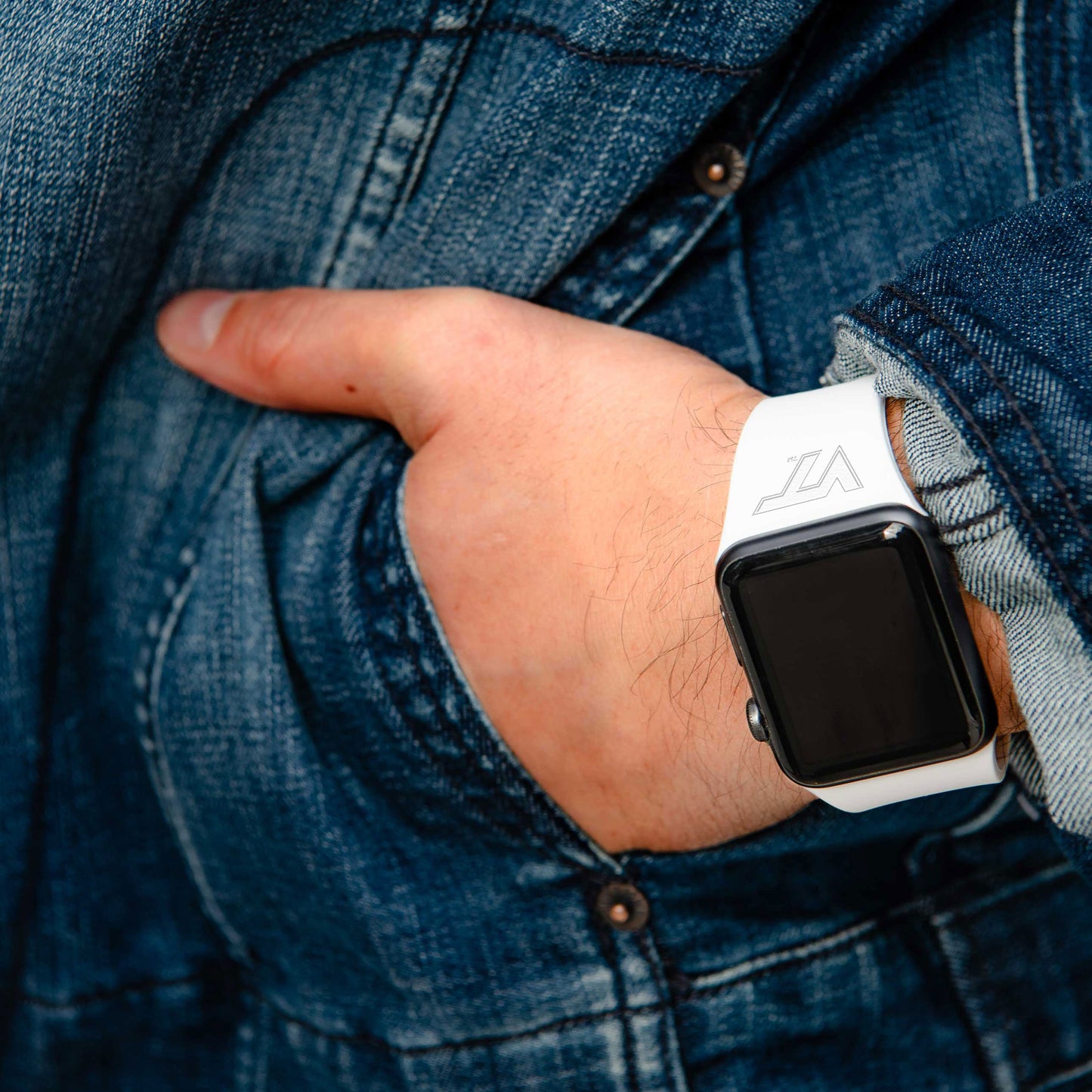 Virginia Tech Hokies Engraved Apple Watch Band