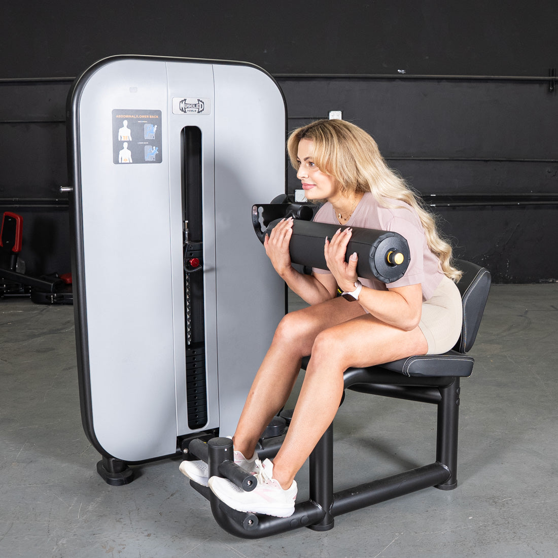 Vogue Selectorized AB/Back Combo | Muscle D Fitness Core Machine