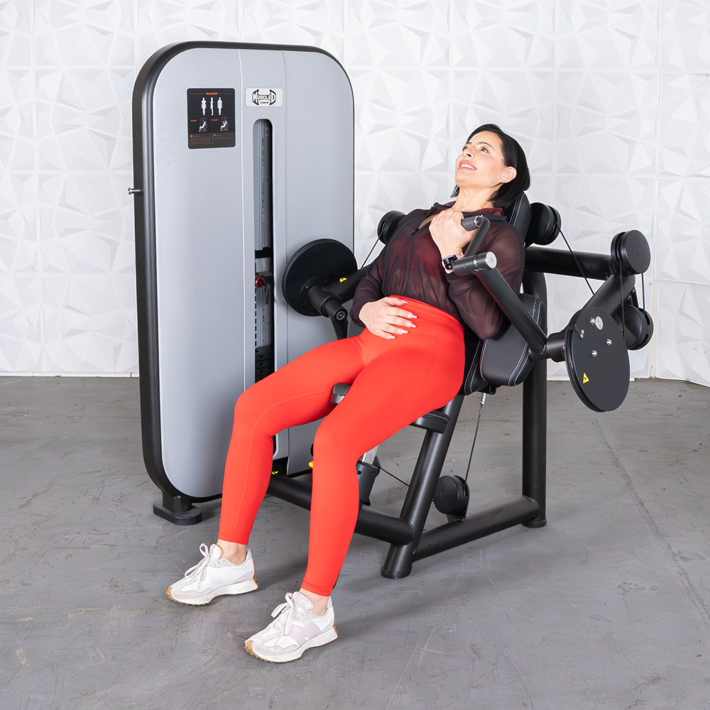 Vogue Iso-Lateral Biceps Curl by Muscle D Fitness – Commercial Arm Machine