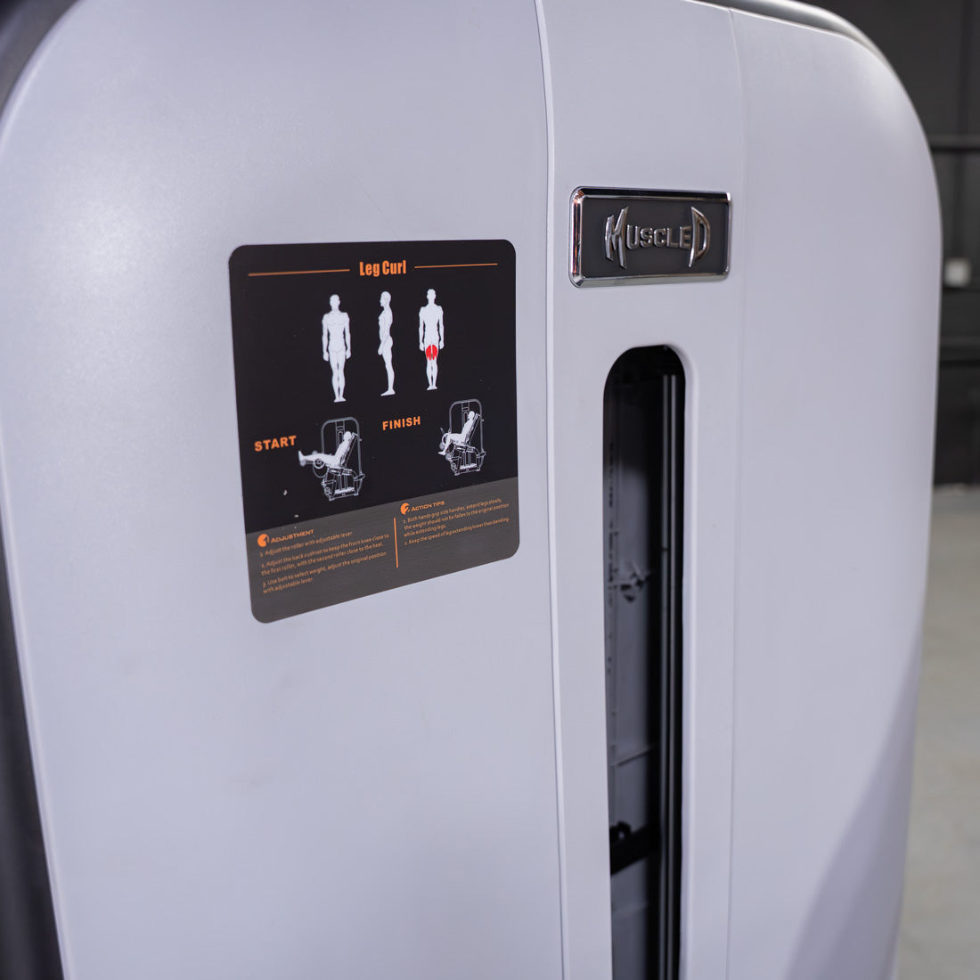 Vogue Seated Leg Curl | Commercial Hamstring Machine | MDF