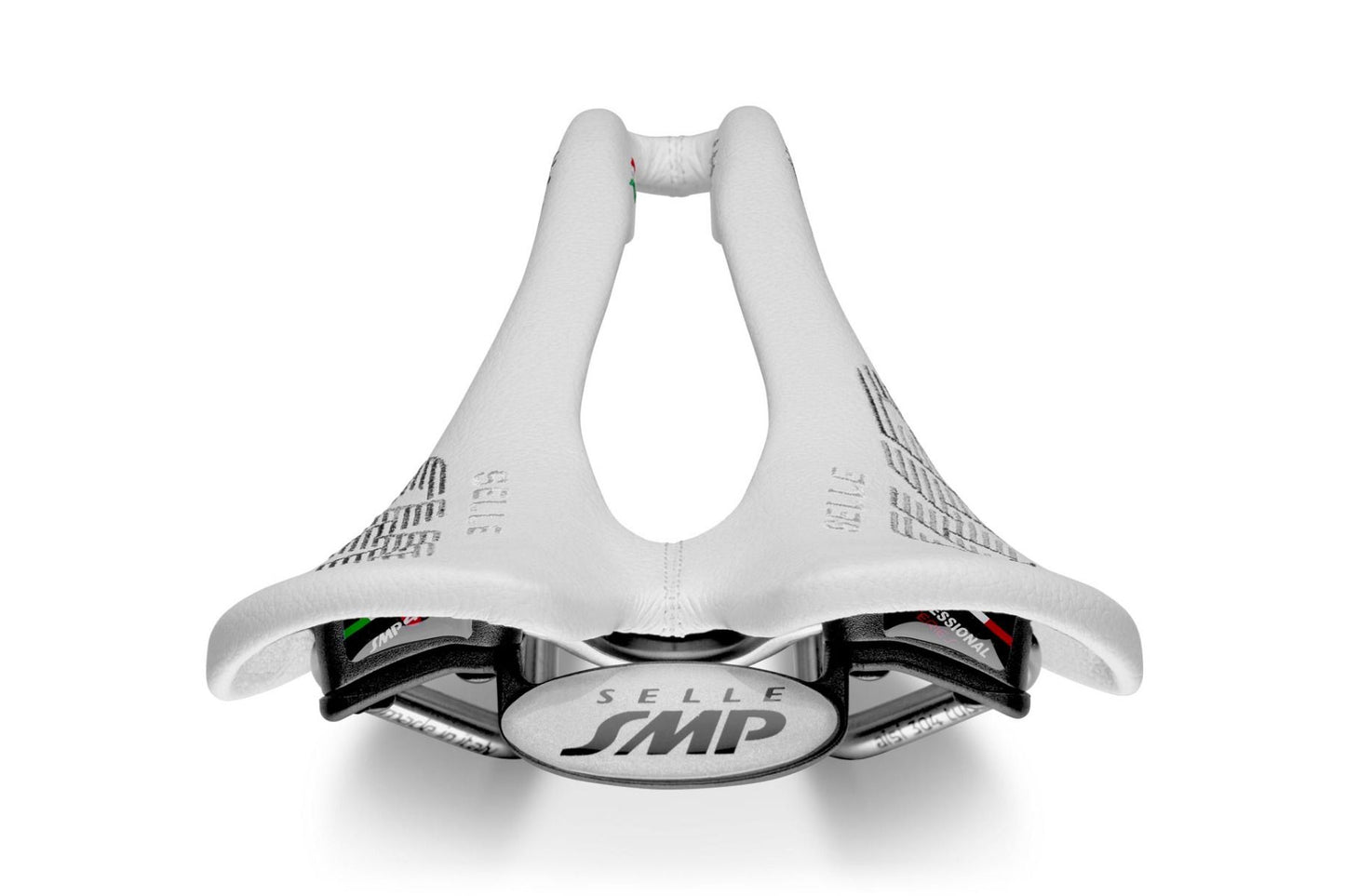 Selle SMP Vulkor Saddle with Carbon Rails (White)