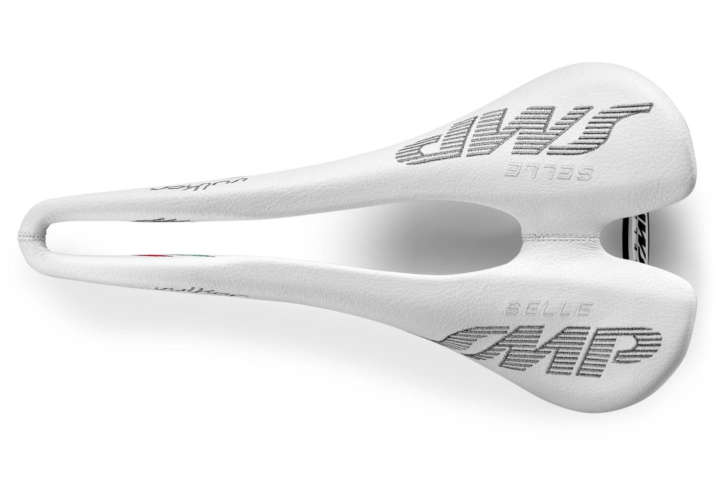 Selle SMP Vulkor Saddle with Carbon Rails (White)