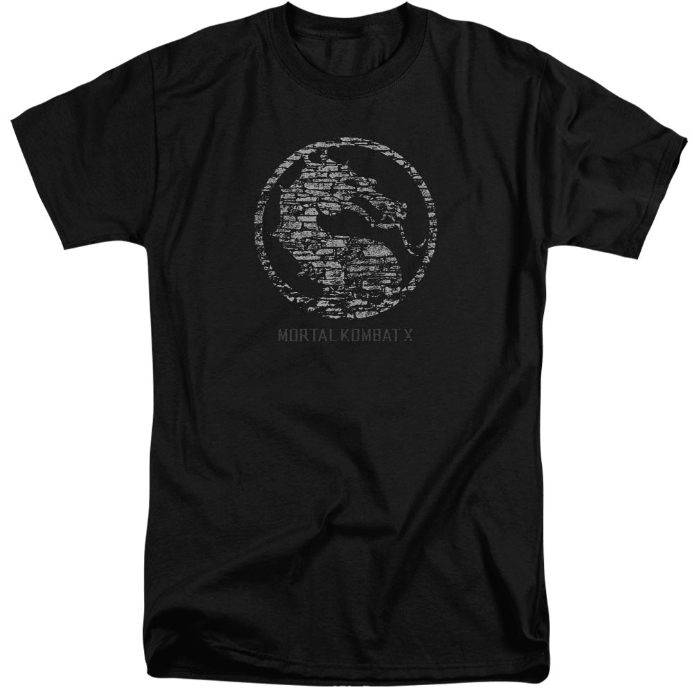 Mortal Kombat X Stone Seal Mens Tall T Shirt Black Officially Licensed