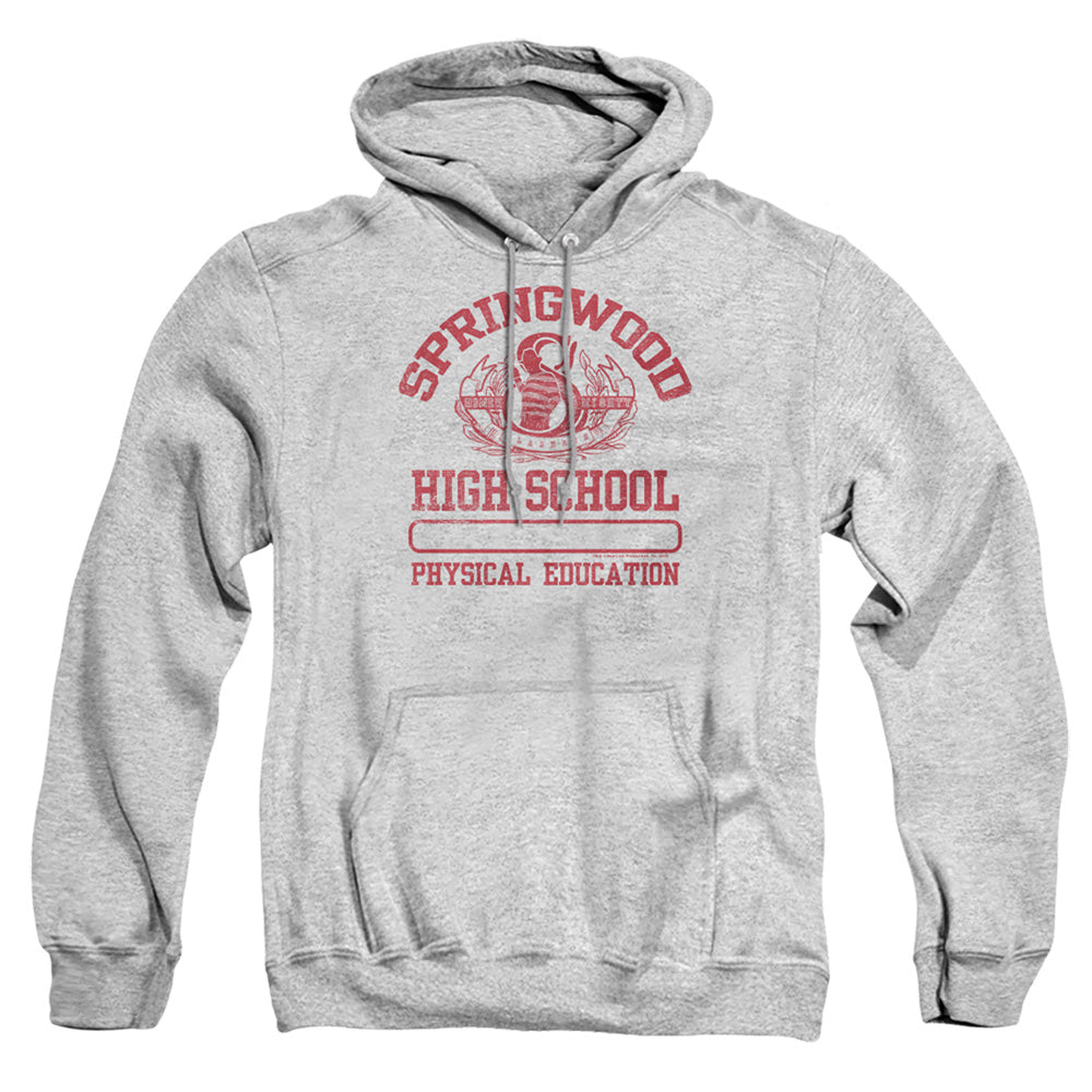 Nightmare On Elm Street Springwood High Mens Hoodie Athletic Heather Officially Licensed