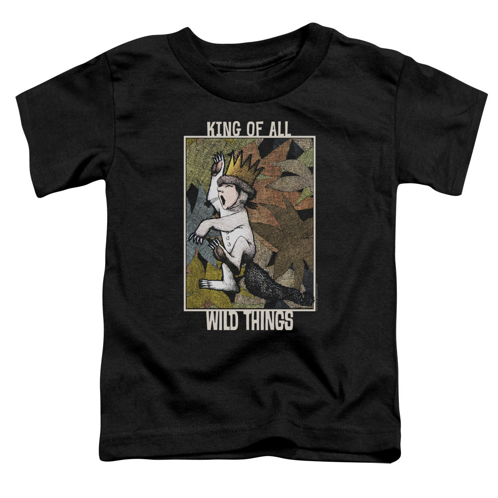 Where The Wild Things Are King Of All Wild Things Toddler Kids Youth T Shirt Black Officially Licensed