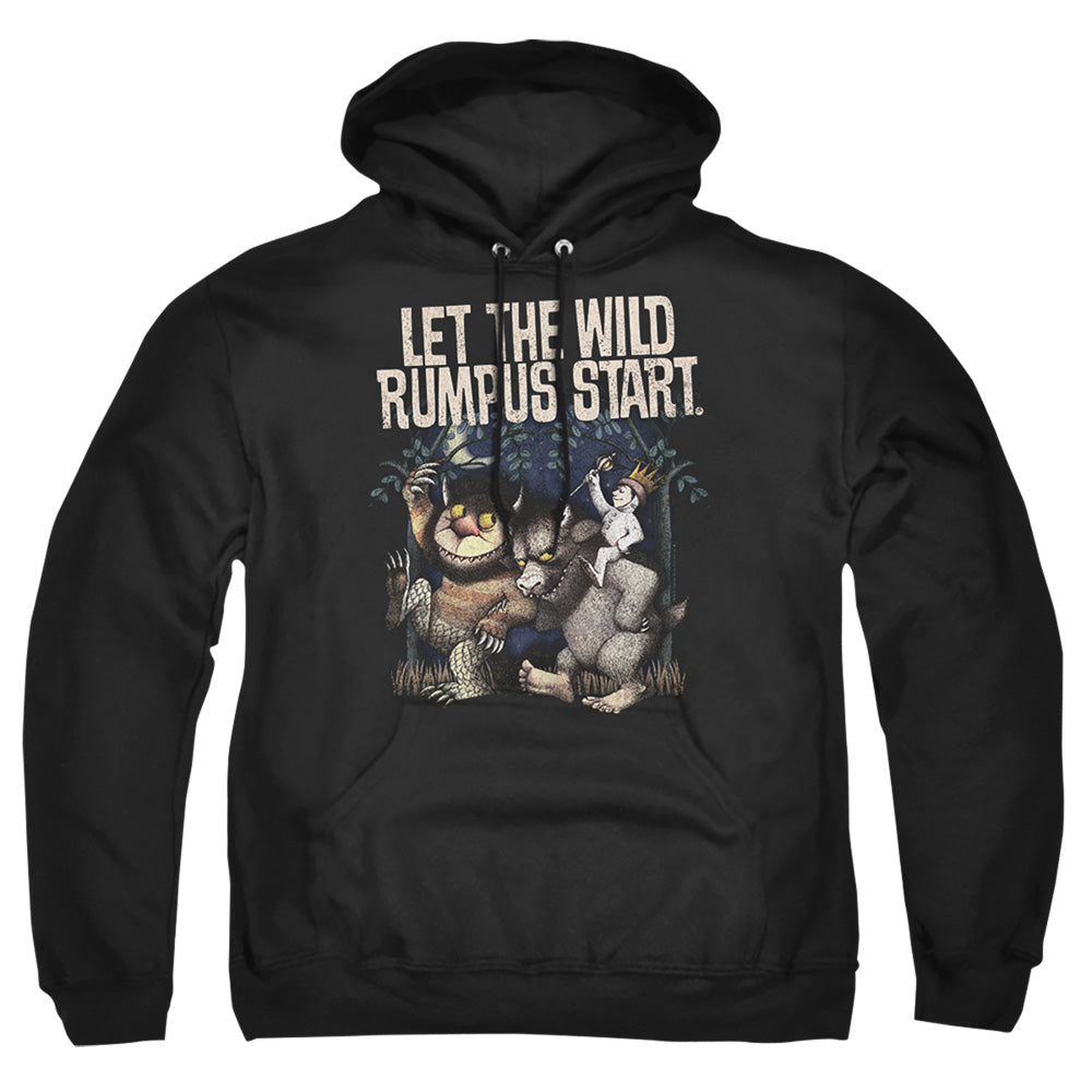 Where The Wild Things Are Wild Rumpus Mens Hoodie Black Officially Licensed