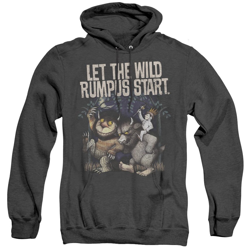 Where The Wild Things Are Wild Rumpus Heather Mens Hoodie Black Officially Licensed