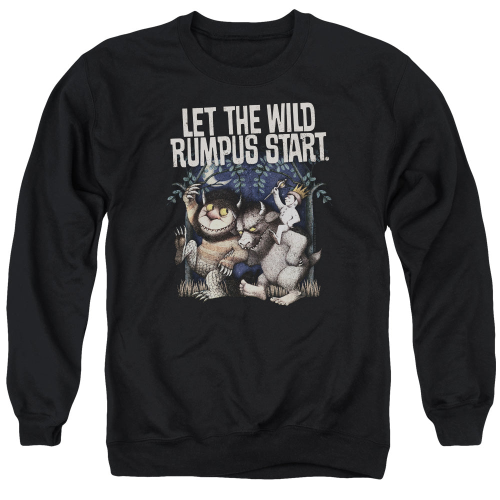 Where The Wild Things Are Wild Rumpus Mens Crewneck Sweatshirt Black Officially Licensed