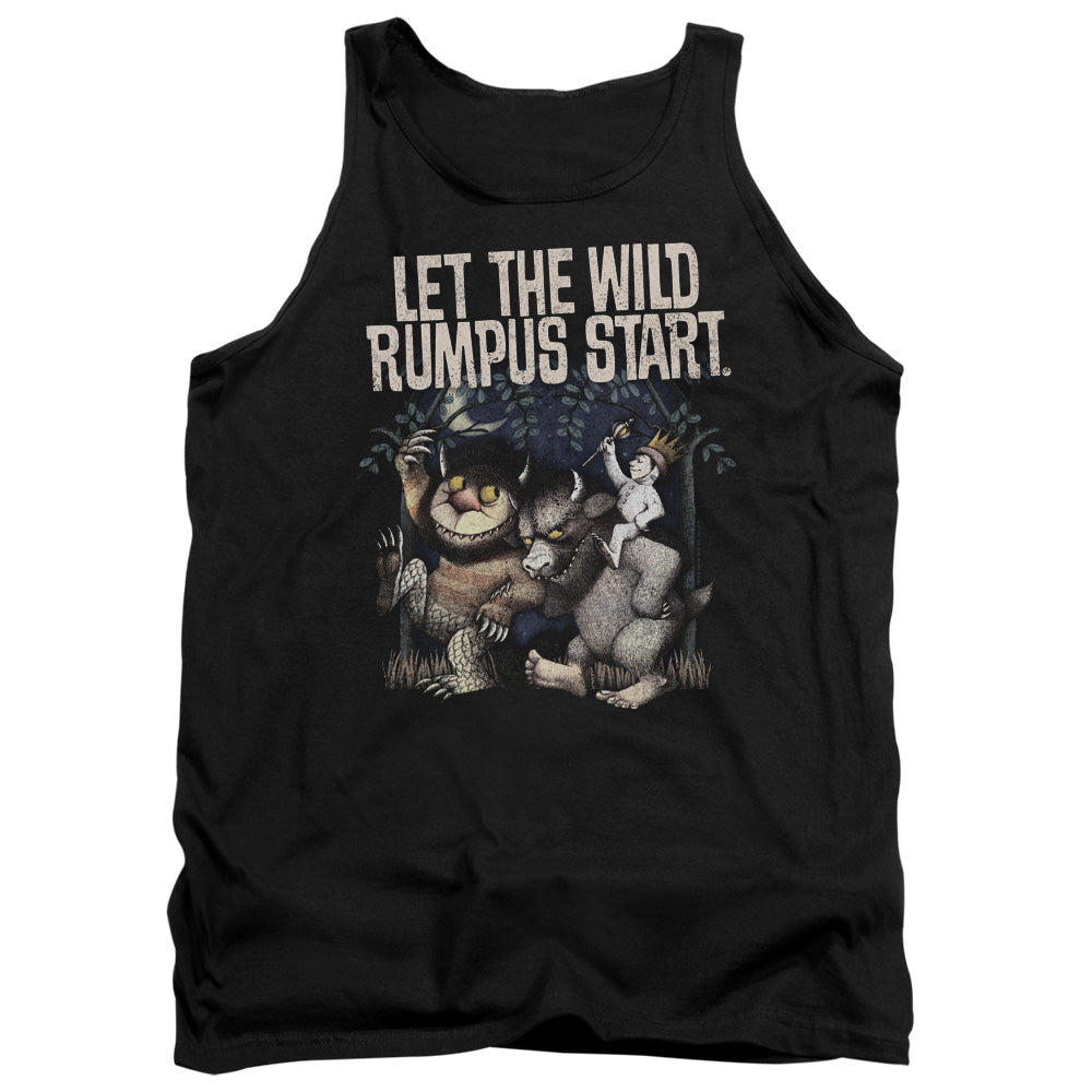 Where The Wild Things Are Wild Rumpus Mens Tank Top Shirt Black Officially Licensed