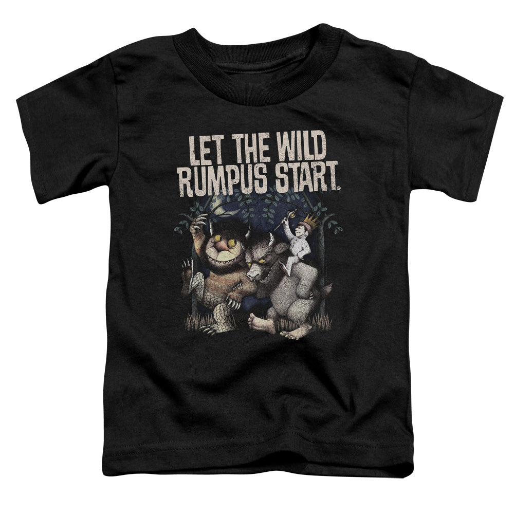 Where The Wild Things Are Wild Rumpus Toddler Kids Youth T Shirt Black Officially Licensed