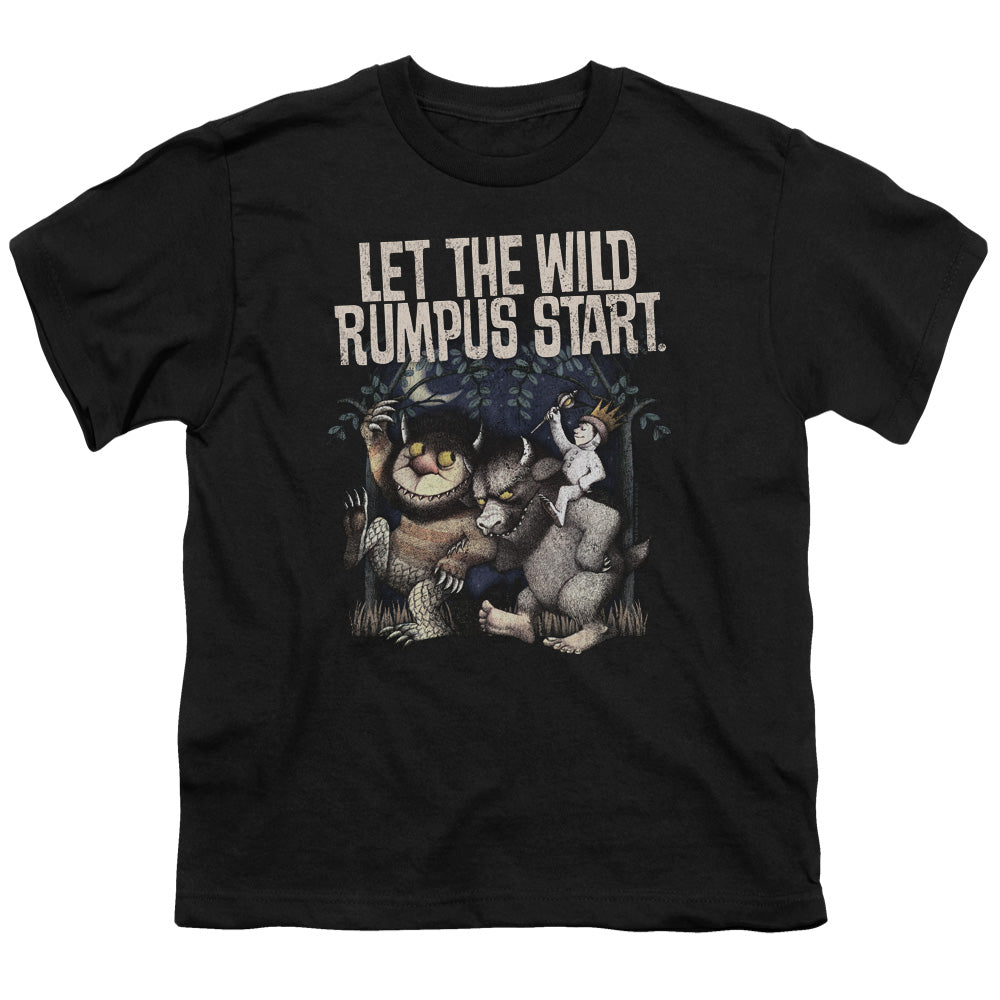 Where The Wild Things Are Wild Rumpus Kids Youth T Shirt Black Officially Licensed