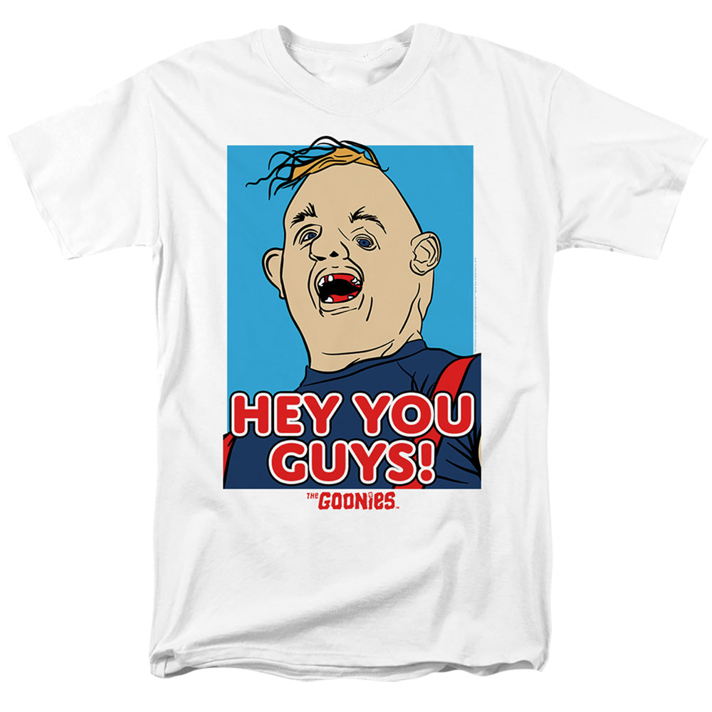 The Goonies Sloth Hey You Guys Mens T Shirt White