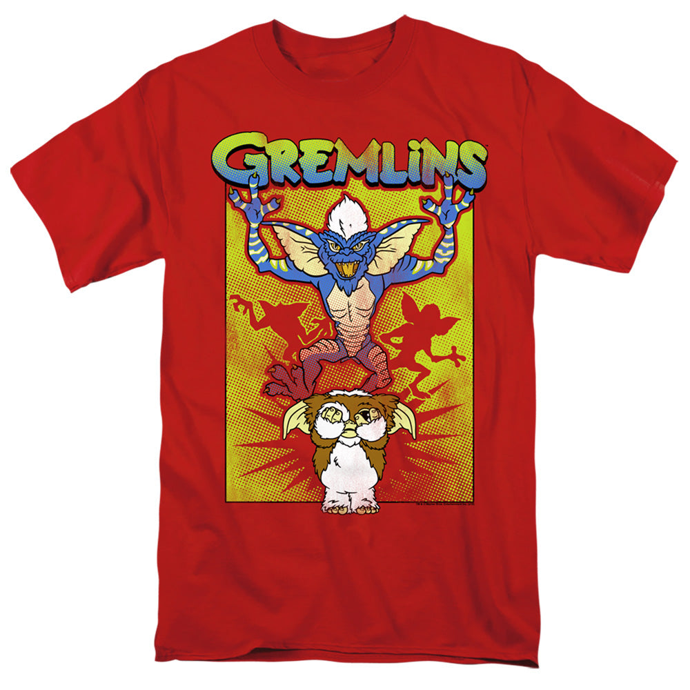 Gremlins Be Afraid Mens T Shirt Red Officially Licensed