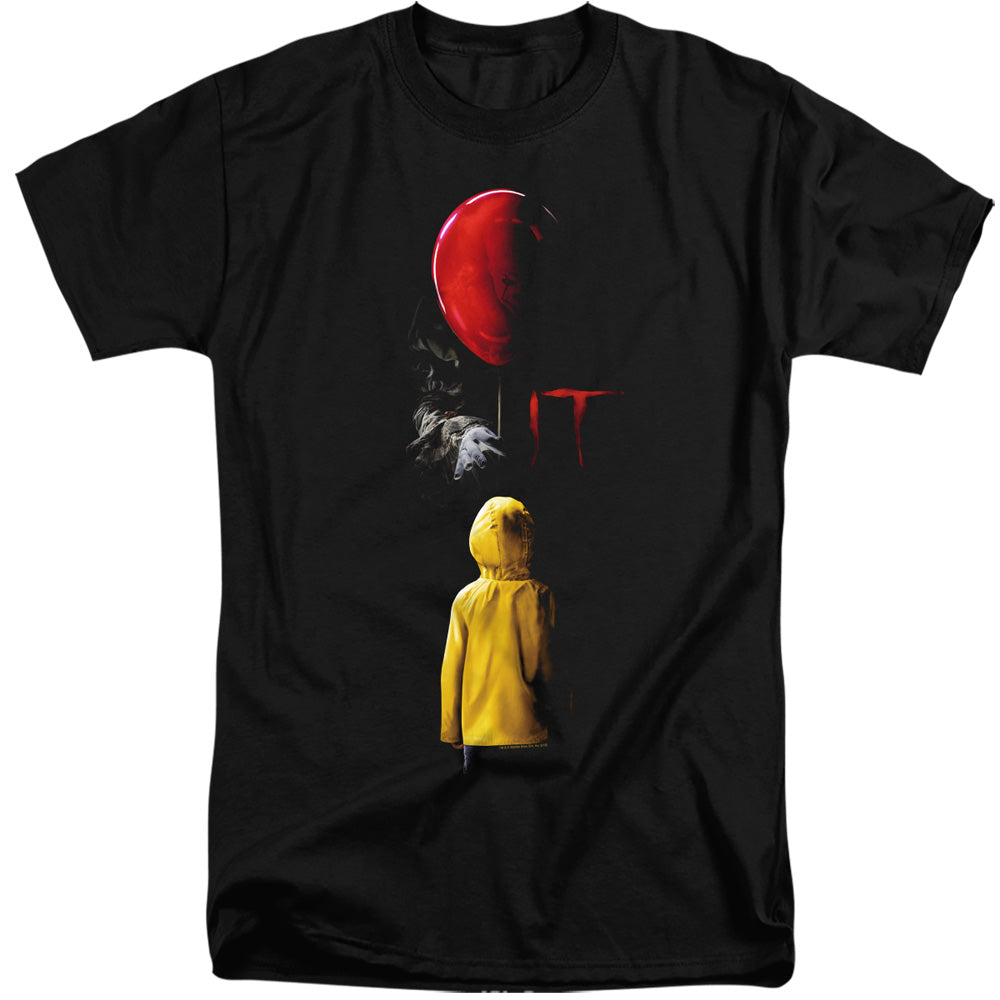 It 2017 Red Balloon Mens Tall T Shirt Black Officially Licensed
