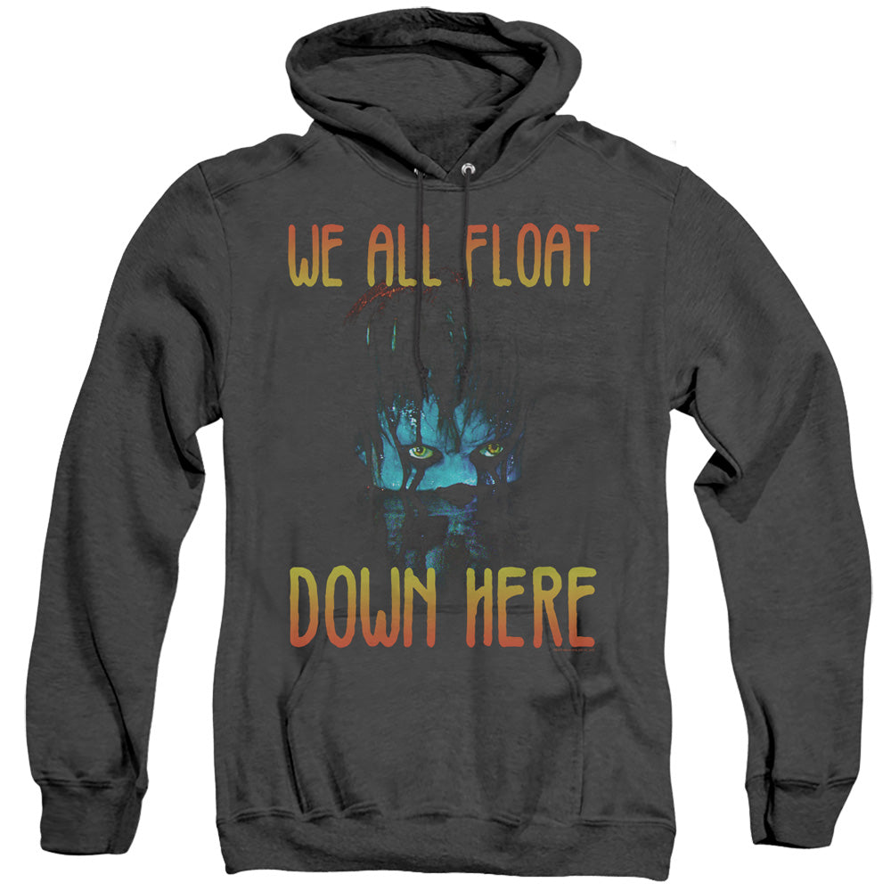 It 2017 We All Float Down Here Heather Mens Hoodie Black Officially Licensed