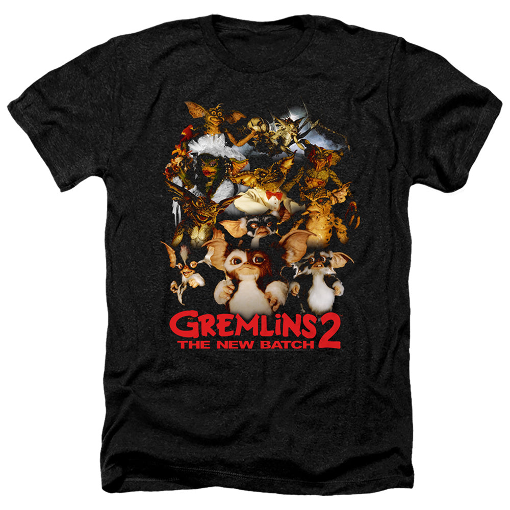 Gremlins 2 Goon Crew Heather Mens T Shirt Black Officially Licensed