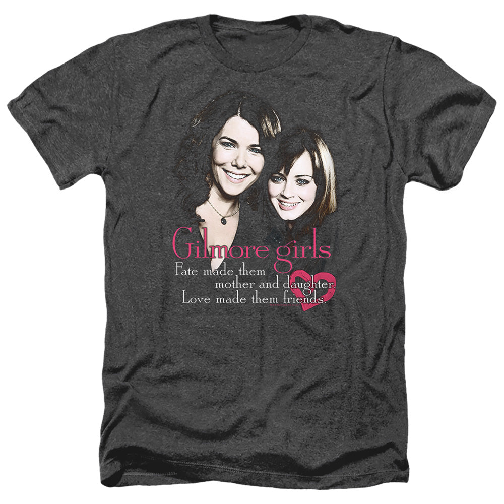 Gilmore Girls Title Heather Mens T Shirt Black Officially Licensed