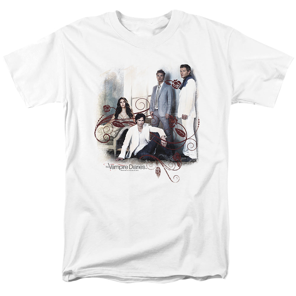 Vampire Diaries 3 + 1 - S S Adult 18 1 - White - 2X