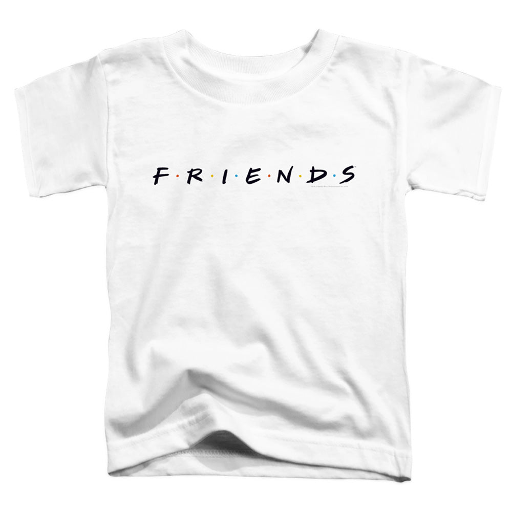 Friends Logo Toddler Kids Youth T Shirt White