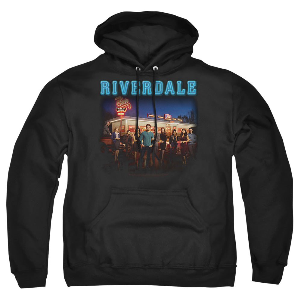 Riverdale Up At Pops Mens Hoodie Black