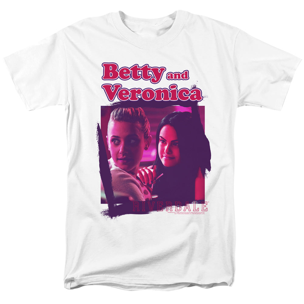 Riverdale Betty And Veronica Mens T Shirt White Officially Licensed