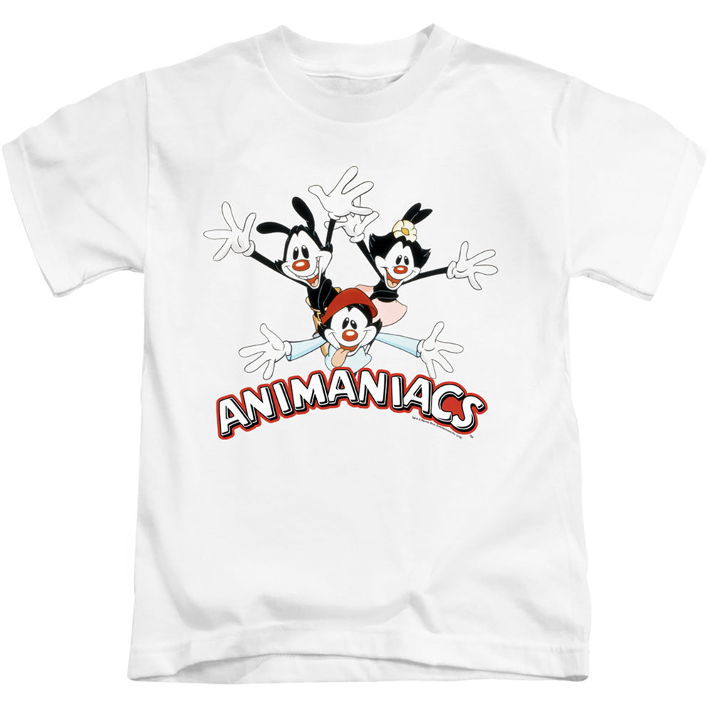 Animaniacs Animaniacs Trio Juvenile Kids Youth T Shirt White Officially Licensed