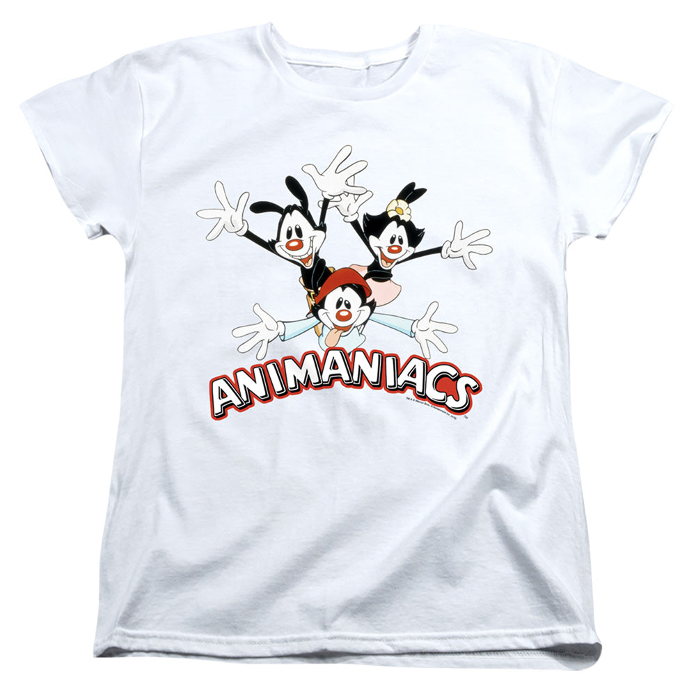 Animaniacs Animaniacs Trio Womens T Shirt White Officially Licensed