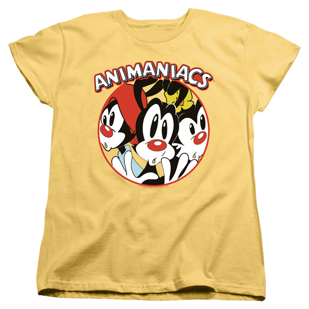 Animaniacs Crammed Womens T Shirt Banana Officially Licensed