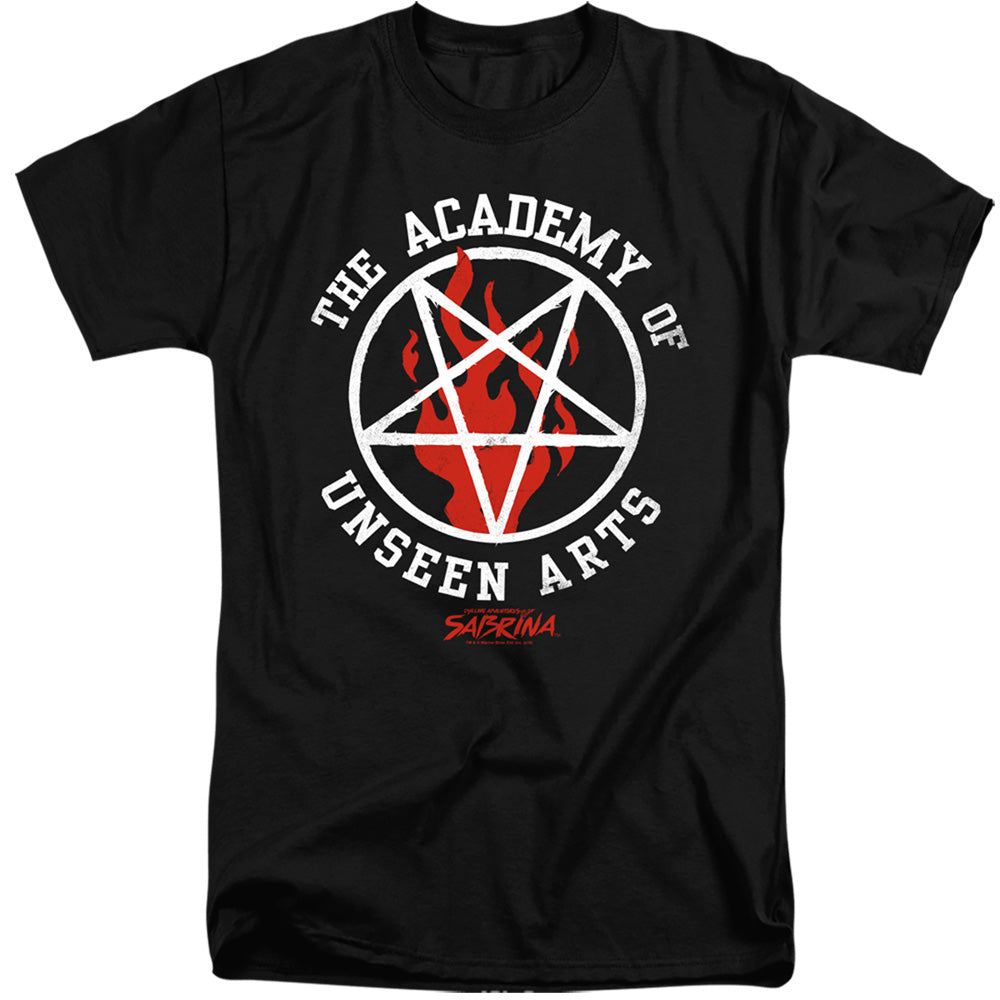 Chilling Adventures Of Sabrina Academy Of Unseen Arts Mens Tall T Shirt Black Officially Licensed