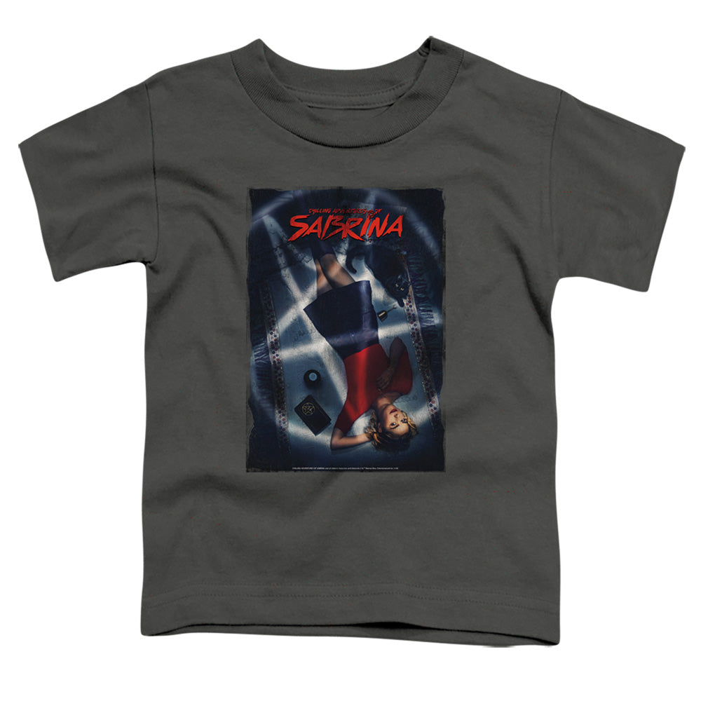 Chilling Adventures Of Sabrina Sabrina Key Art Toddler Kids Youth T Shirt Charcoal