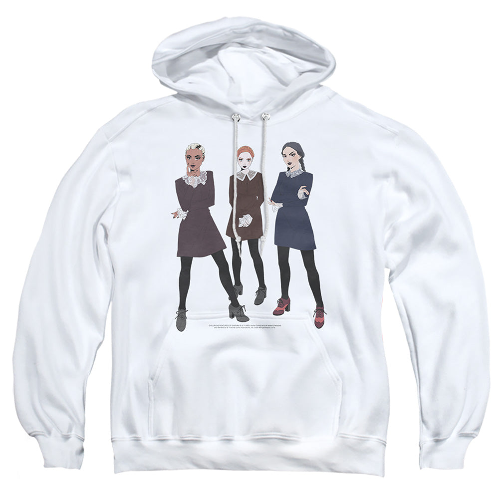 Chilling Adventures Of Sabrina Weird Mens Hoodie White