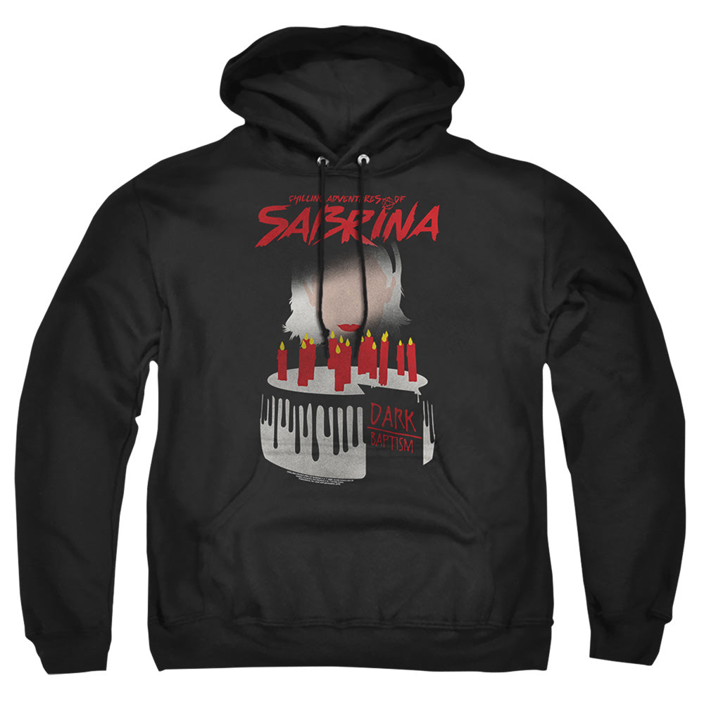 Chilling Adventures Of Sabrina Dark Baptism Mens Hoodie Black Officially Licensed