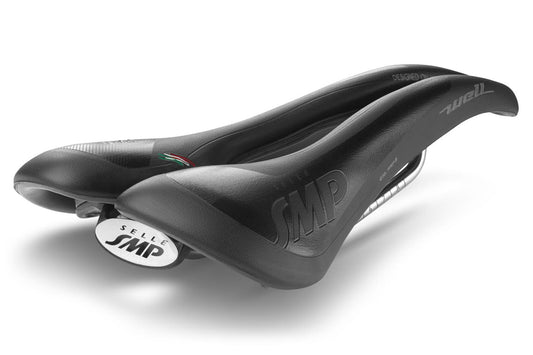 Selle SMP Well Gel Saddle with Carbon Rails (Black)