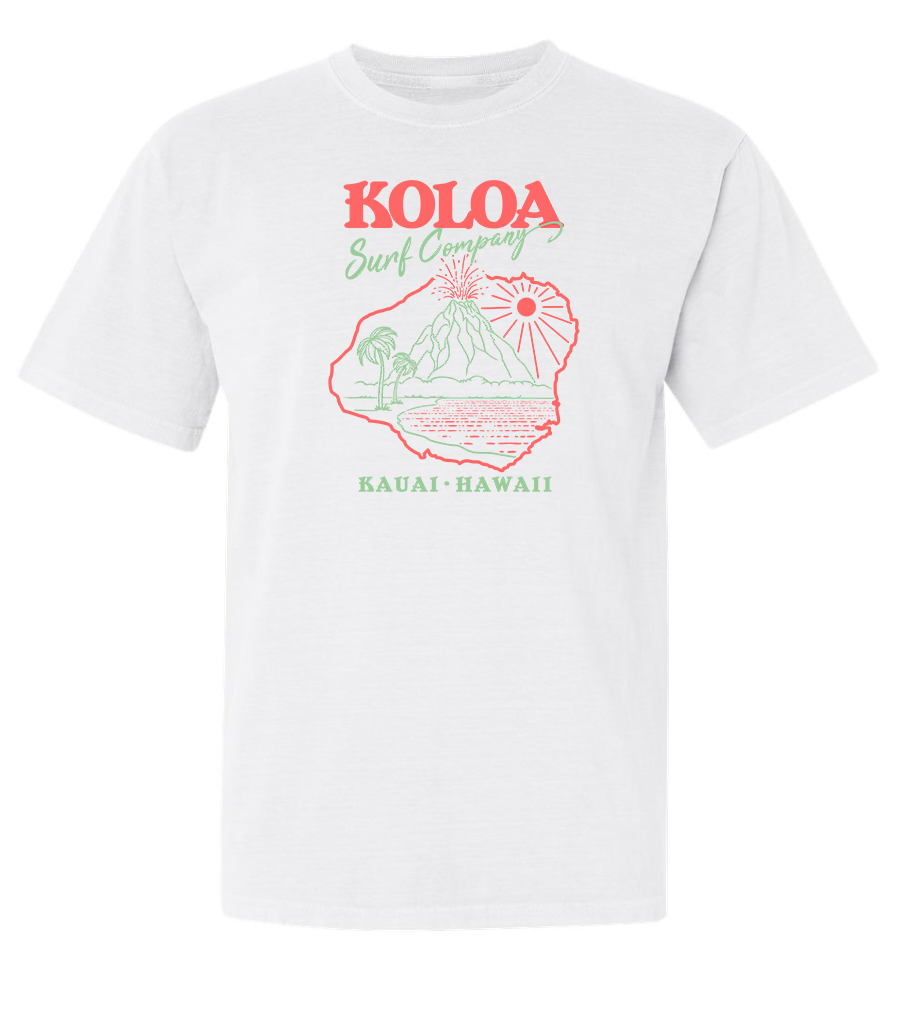 Koloa Kauai Island Boyfriend Tee