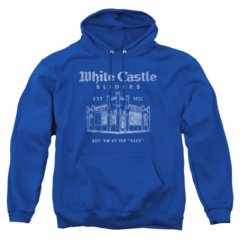 White Castle By The Sack Mens Hoodie Royal Officially Licensed