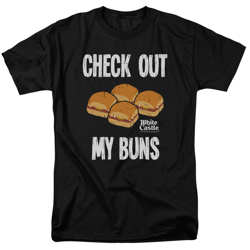 White Castle My Buns Mens T Shirt Black Officially Licensed