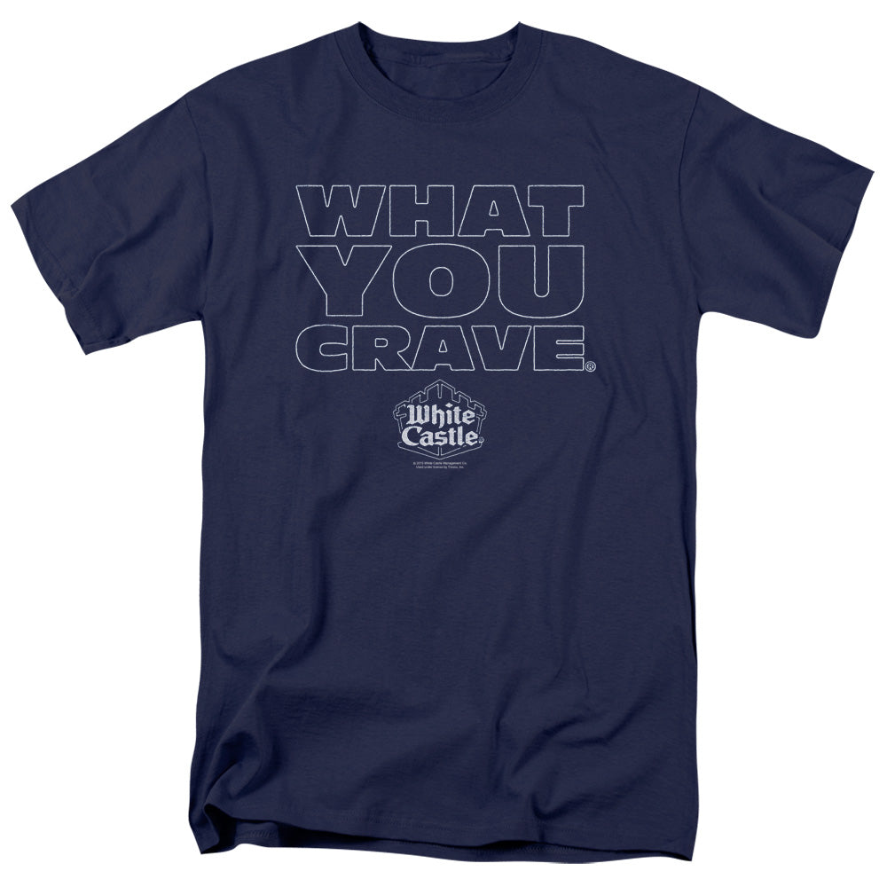 White Castle Craving Mens T Shirt Navy Officially Licensed