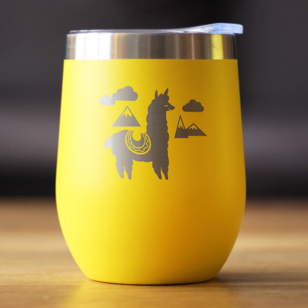 Alpaca - Wine Tumbler