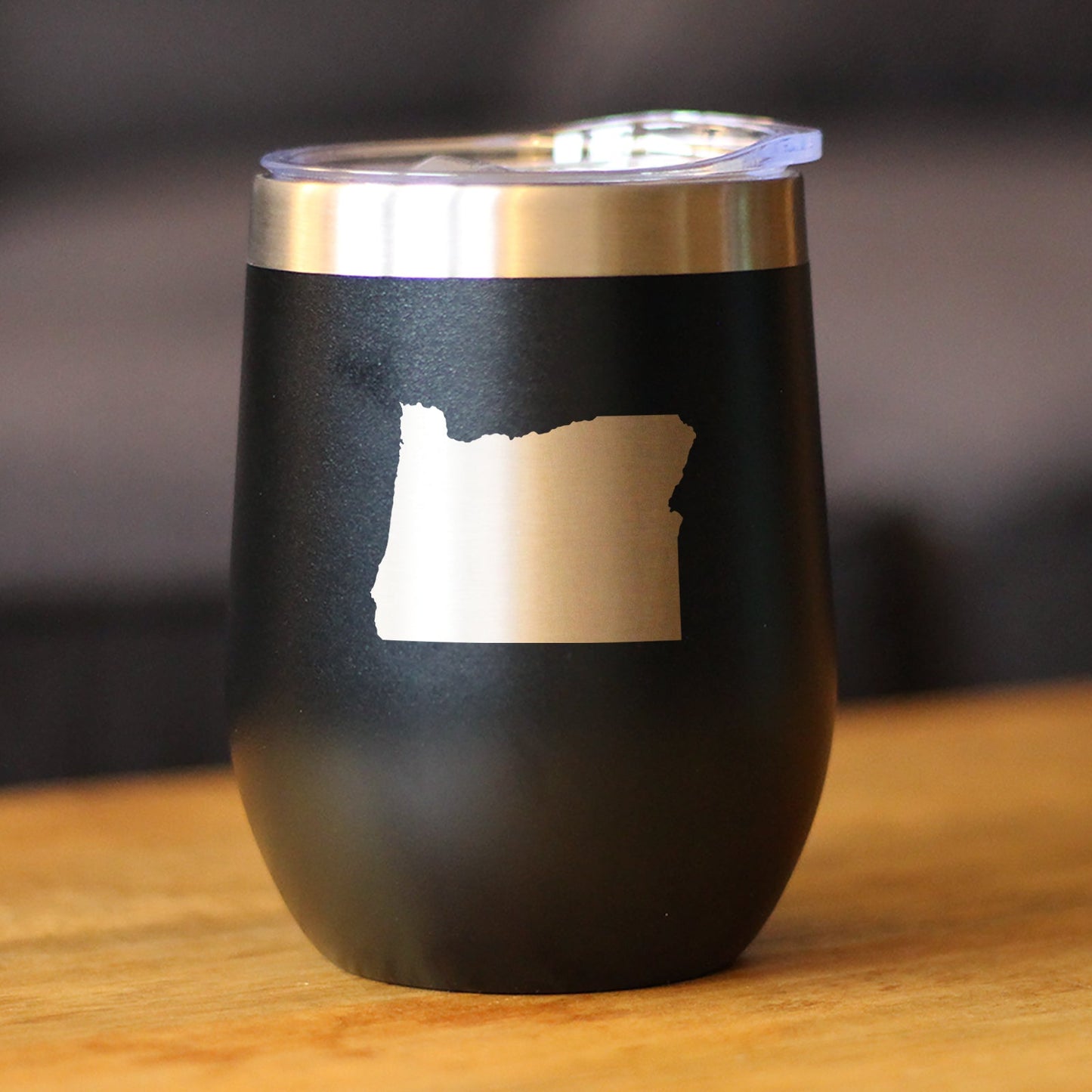Oregon State Outline - Wine Tumbler