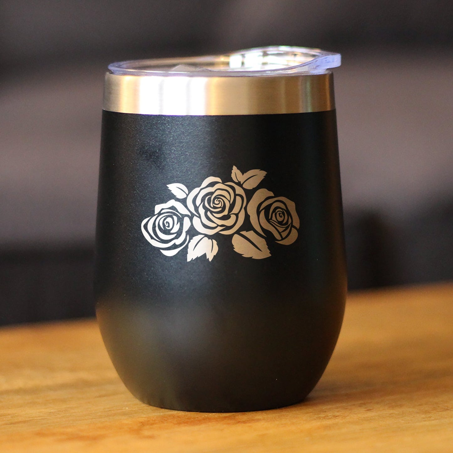 Roses - Wine Tumbler
