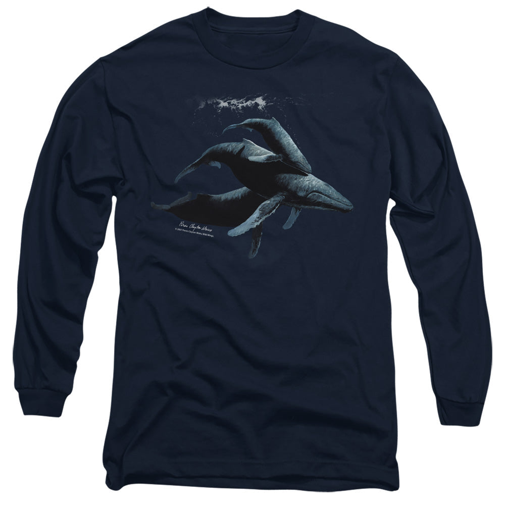 Wildlife Power&gracemens Long Sleeve Shirt Navy