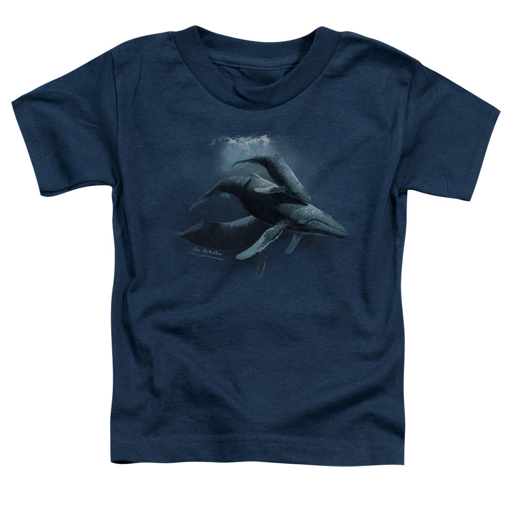 Wildlife Power&grace Toddler Kids Youth T Shirt Navy