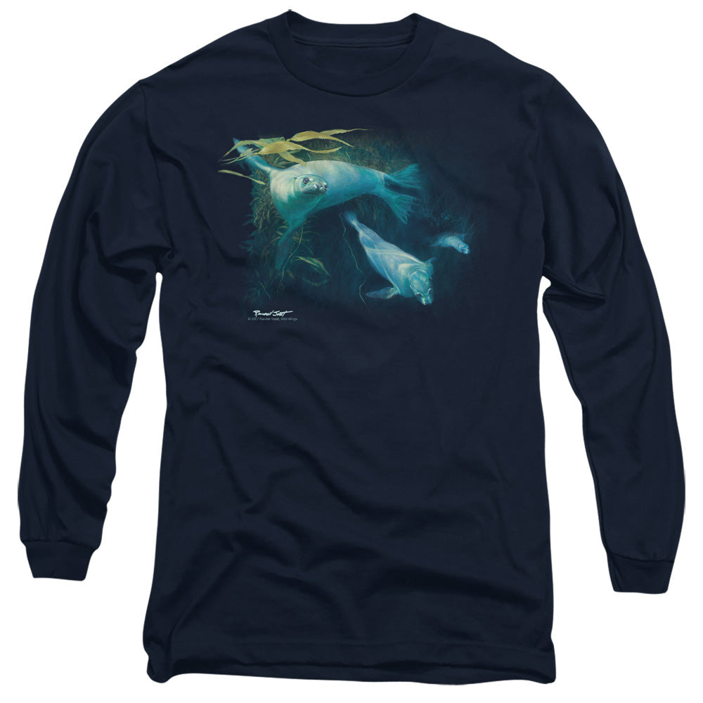 Wildlife Kelp Patrolmens Long Sleeve Shirt Navy