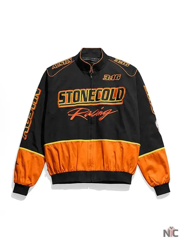 WWE Stone Cold Lightweight Racing Jacket