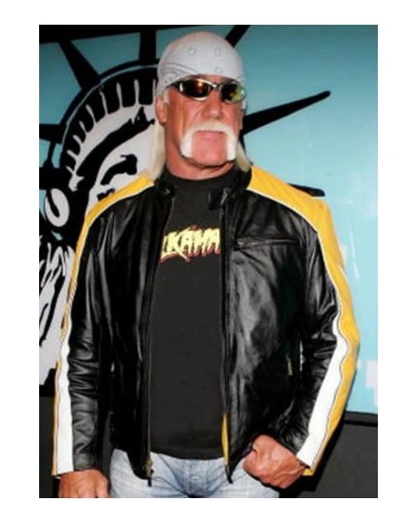 WWE Wrestler Hulk Hogan Leather Jacket